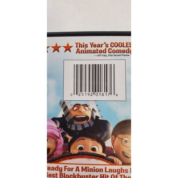 Despicable Me DVD 2010 Steve Carell with Slipcover - Picture 5 of 8